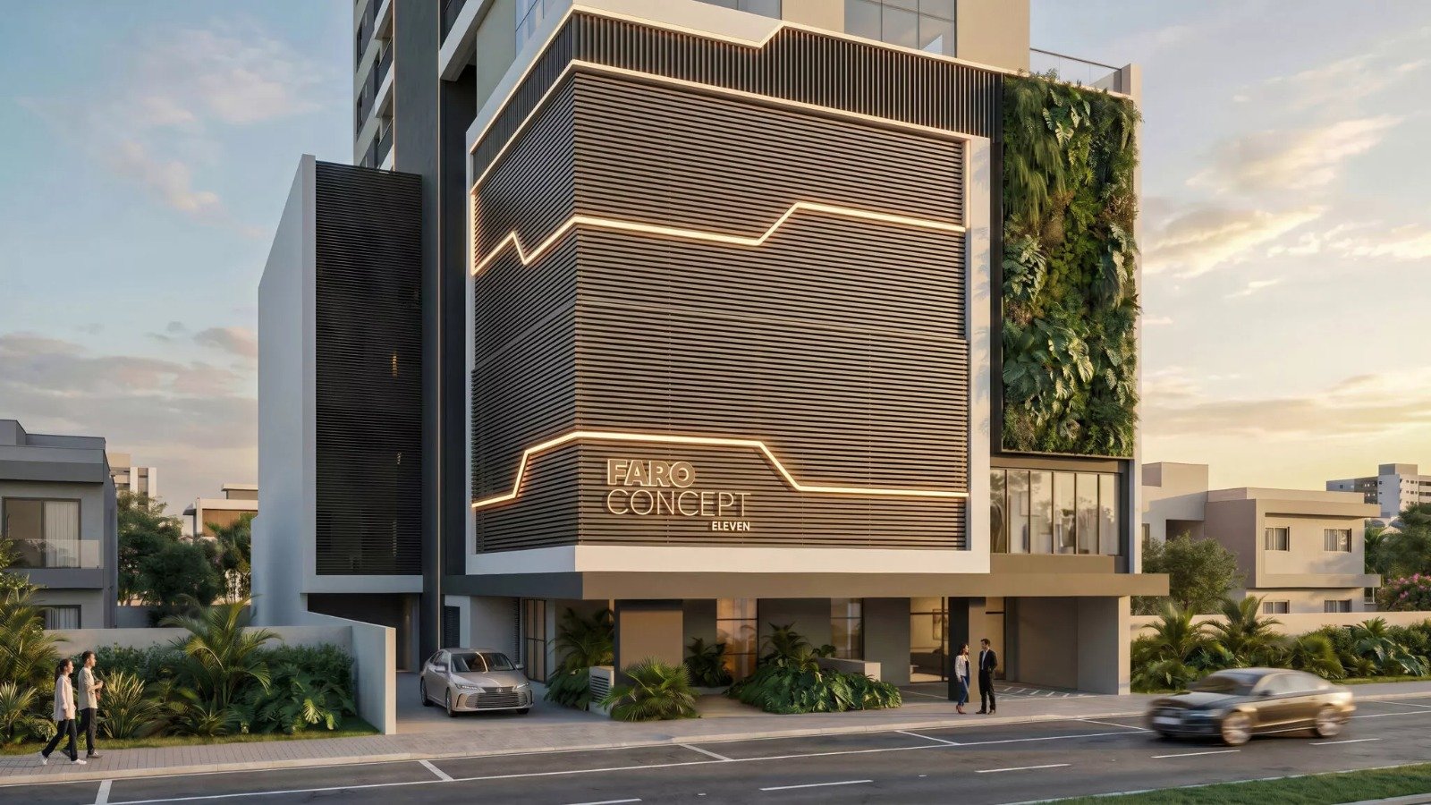 faro concept eleven, apartamentos em chapeco